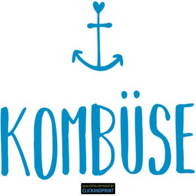 CLICKANDPRINT Galley Wall Sticker, 210 x 52.0 cm, Light Blue