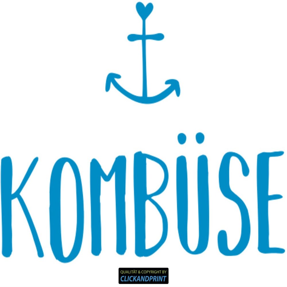 CLICKANDPRINT Galley Wall Sticker, 210 x 52.0 cm, Light Blue
