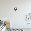 Homemania Wall Decoration, Metal, Black, Standard view 2