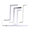 GEO-VERSAND 5 Top Tension Wrenches for Lockpicking, Silver, 10357 view 1