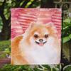 Caroline's Treasures BB9803GF Pomeranian #2 Love Garden Flag, Size S, Multicolor view 3