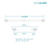 enoaudio Mogami 2964 High-Definition Digital Coaxial Cable, 75 Ohm, Word Clock/WC/SDI/HDTV DH, 1.5 m view 4