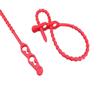 netproshop Red Ball Tie with Double Head, 20 Pieces, 665 mm view 1