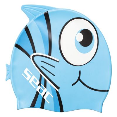 Seac Fancy JR Children's Swim Cap in Hypoallergenic Silicone for Pools and Open Water