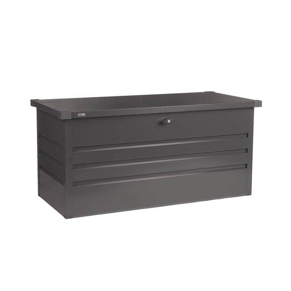 Home Deluxe MEGABOX XXL Metal Storage Box, Anthracite, 600 L