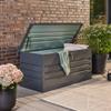 Home Deluxe MEGABOX XXL Metal Storage Box, Anthracite, 600 L view 2