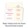 40 Confirmation Invitation Cards – Rose Cross view 3