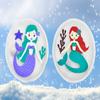 4-Piece Mermaid Heart Pocket Hand Warmer Set, Reusable view 4