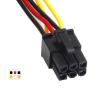 R03 Aukson 6-Pin PCIe to 4-Pin Molex Graphics Card Power Adapter Cable view 4