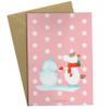Mr. & Mrs. Panda Baby Card – Unicorn Snowman view 1