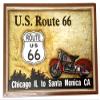 arterameferro US Route 66 Metal Sign for Pub or Bar Wall view 1