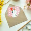 Mr. & Mrs. Panda Baby Card Unicorn with Balloon view 3