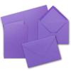 40 Folded Card & Envelope Sets, DIN A6/C6, Violet view 1