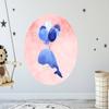 Whale Wall Sticker for Kids, 100 x 100 cm view 1