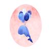 Whale Wall Sticker for Kids, 100 x 100 cm view 2