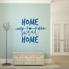 CLICKANDPRINT “Home Sweet Home” Decor Wall Decal, 170 x 42.1 cm, Traffic Blue view 2