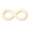 Plywood Infinity Symbol Cutout, 5–50 cm, 3 mm Poplar view 1