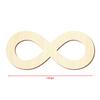 Plywood Infinity Symbol Cutout, 5–50 cm, 3 mm Poplar view 3
