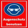 Mandatory Sign – Wear Eye Protection – DIN EN ISO 7010 / ASR A1.3 – 60 x 40 cm view 1
