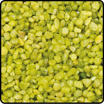 Season Decorative Granulate, Colored Granules, Decorative Stones and Gravel (Apple Green)