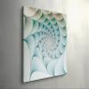 SIN-US 74 Creative Design Scale-Like Spiral Pattern Canvas Print, Square, 90 × 90 cm view 4