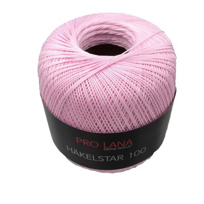 PRO LANA Häkelstar 100 Crochet Yarn, Color 33, 100 g/approx. 566 m