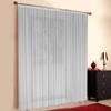 Made-to-Measure White Voile Curtain, Automatic Pleat Tape 1:2.5, 3-Pleat, Semi-Sheer, 230 x 350 cm view 1