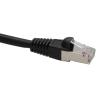 kenable Cat6A S/FTP Network Cable LSZH RJ45 Ethernet Patch Cable, 10 Gigabit, 600 MHz, 5 m, Black view 2