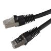 kenable Cat6A S/FTP Network Cable LSZH RJ45 Ethernet Patch Cable, 10 Gigabit, 600 MHz, 5 m, Black view 4