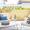 Ribelli PVC Privacy Screen Fence for Balcony and Garden, Bamboo, 90 x 900 cm view 4