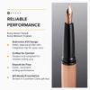 Cross ATX Fountain Pen, Medium Nib, Etched Diamond Pattern, Brushed Rose Gold view 4