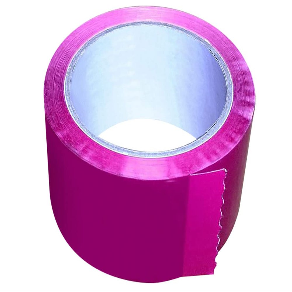VarioColors Pink Packing Tape, 50 mm x 66 m, 3 Rolls