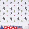 Cowboy, Cactus & Star Pattern Stencil view 1