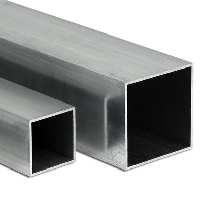 Aluminum Square Tube AW-6060 60x60x5 mm, 25 mm Cut Length