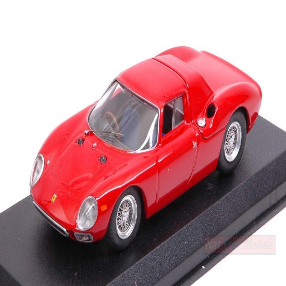 Scale Model Compatible with Ferrari 250 LM 1964 Red 1:43 BEST MODEL BT9008-2