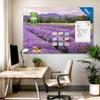 banjado Glass Memo Board, 90 x 60 cm, Floral and Botanical Design view 2