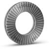 Original Nord-Lock stainless steel wedge-lock washers NL4spss-254 SMO for M4, enlarged outer diameter, d: 4.4 mm, D: 9 mm, T: 2.2 mm view 1