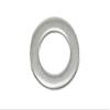 10 DIN 125 Flat Washers, Unchamfered Form A 5.3 x 10 x 1 mm, Stainless Steel view 1