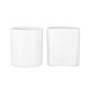 DIYthinker "No Fire Like Greed" Buddha Quote Love Couple Mug Set, White Ceramic Bowl with Handles, Gift, Multicolor view 2