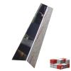 Polished V2A Stainless Steel L-Profile, 2500 mm, 85 × 35 mm view 4