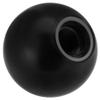 10-Piece Universal Lathe Machine Ball Knobs, Black/Red (AM6 × 20, Black) view 1