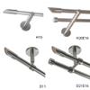 BASIT 16 mm Stainless Steel Curtain Rod, Double Track, Wall-Mounted, 120 cm, H20 view 2