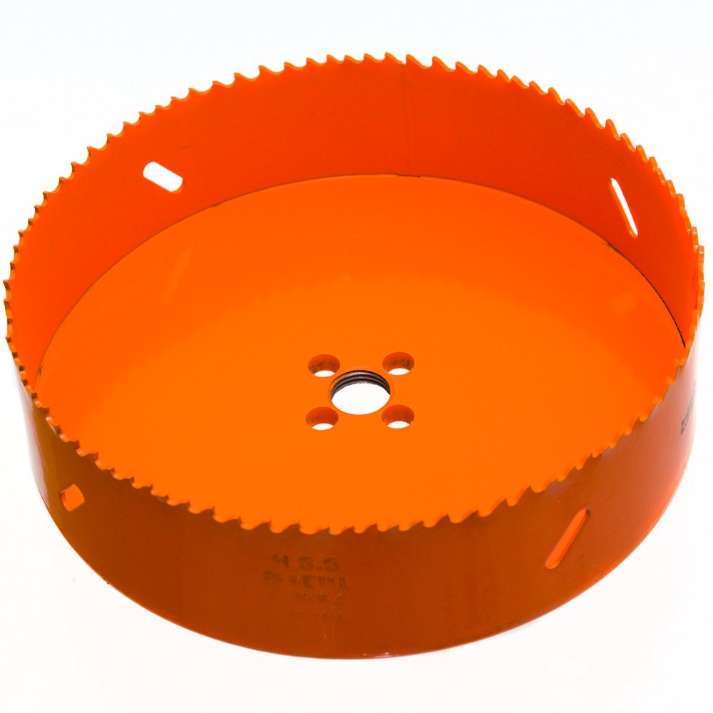 200 mm HSS Bi-Metal Hole Saw, 5/8" x 18 UNF