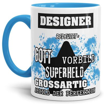 Designer Profession Mug with Quote - Gift for Coworkers