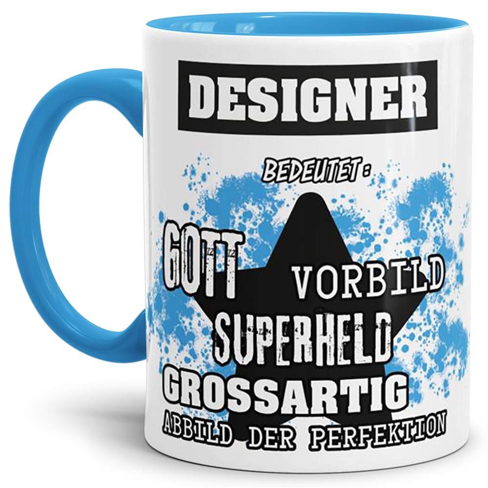 Designer Profession Mug with Quote - Gift for Coworkers