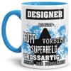 Designer Profession Mug with Quote - Gift for Coworkers view 1