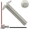 Slotted Low-Profile Round-Head Screws M8 x 35, 40-Pack, Stainless Steel A2/V2A, Full Thread | SC-Normteile view 2