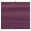 Made-to-Measure Pleated Blind, Clamp-Fit Mounting up to 27 mm, Opaque, Purple, W 121–130 cm x H 151–200 cm view 1