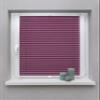 Made-to-Measure Pleated Blind, Clamp-Fit Mounting up to 27 mm, Opaque, Purple, W 121–130 cm x H 151–200 cm view 4