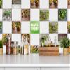 GRAZDesign Kitchen Herb Garden Tile Stickers, Self-Adhesive Tile Decals, Set of 30 view 2